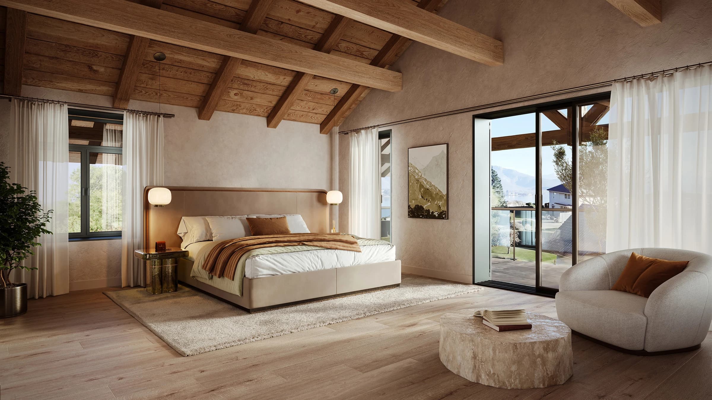 A12/21 — Le Duplex, Chambre · suite parentale 45 m² · HSP 3,60 m